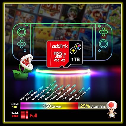 ADDLINK V30 1TB MICRO SDXC UHS CARD WITH ADAPTER BLACK AD1TBMSXT3A thumbnail 7