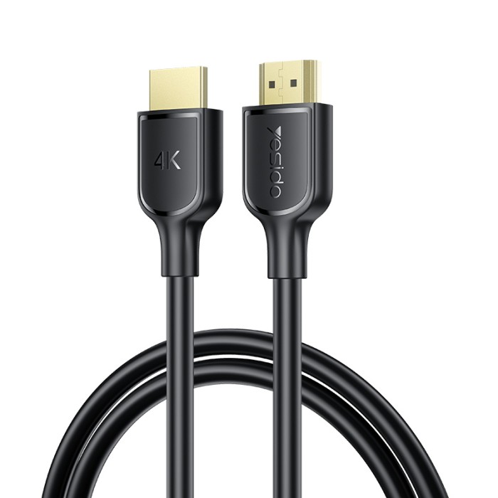 YESIDO 4K 30HZ HDMI TO HDMI CABLE 1.8M BLACK HM16