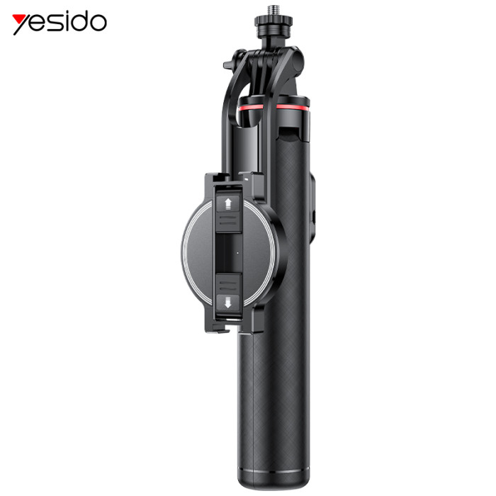 YESIDO 2 IN 1 SELFIE STICK TRIPOD STAND BLACK SF24