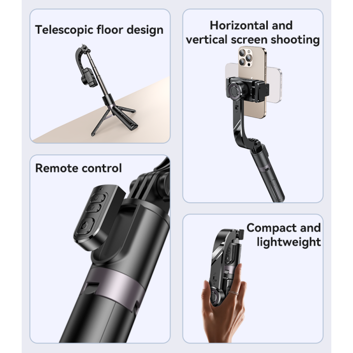YESIDO GIMBAL STABILIZER BLACK SF28 thumbnail 3