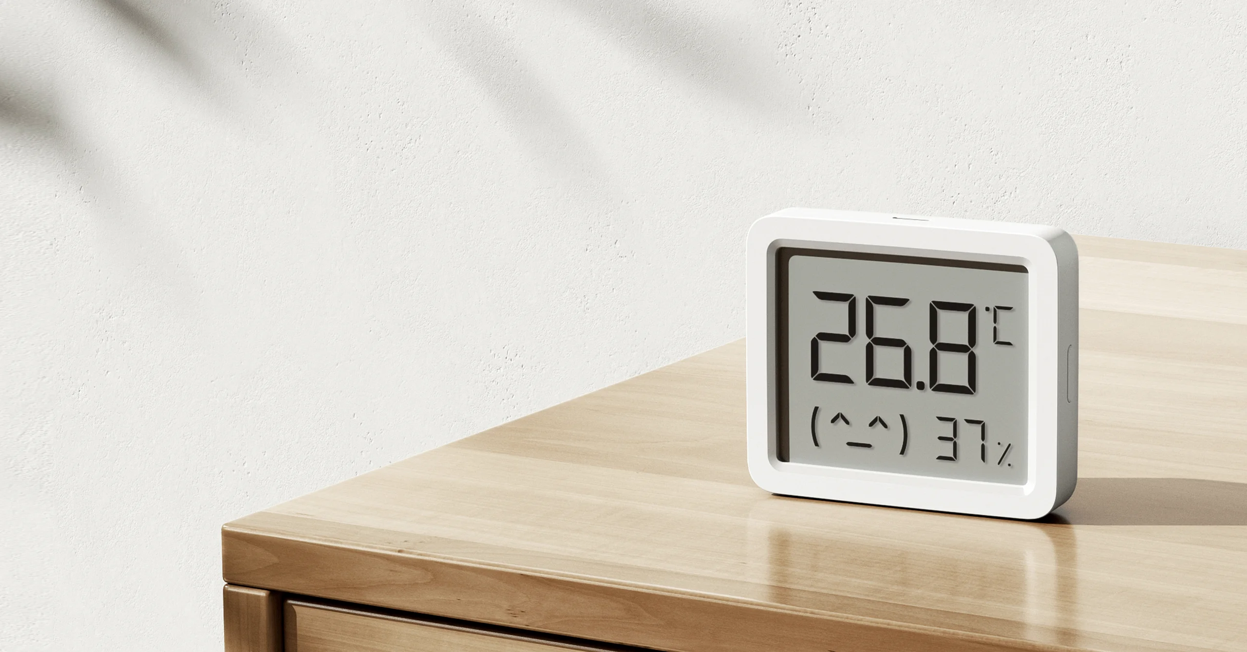 XIAOMI MI TEMPERATURE AND HUMIDITY MONITOR 3 MINI WHITE thumbnail 2