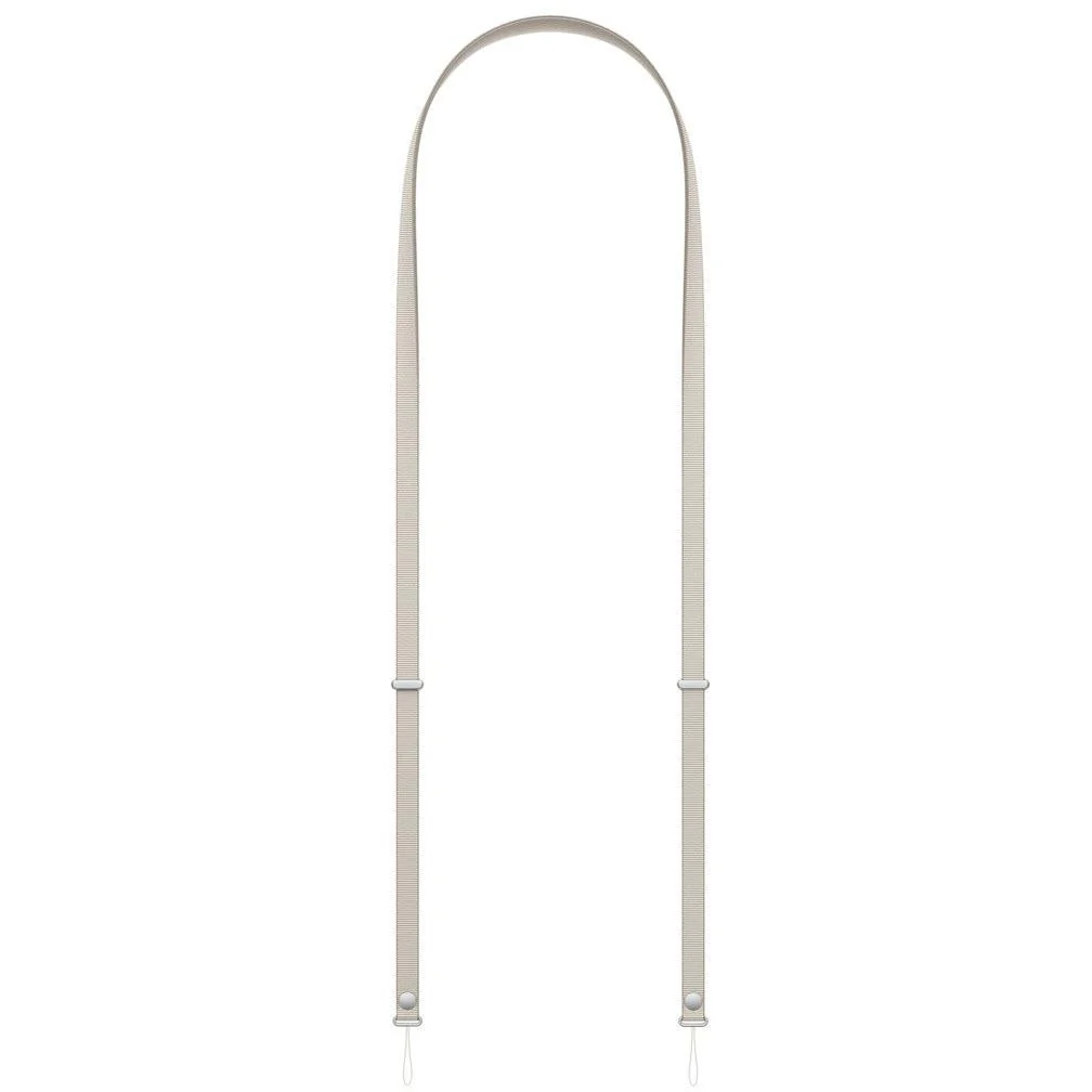 APPLE CROSSBODY STRAP LIGHT GRAY MGGM4