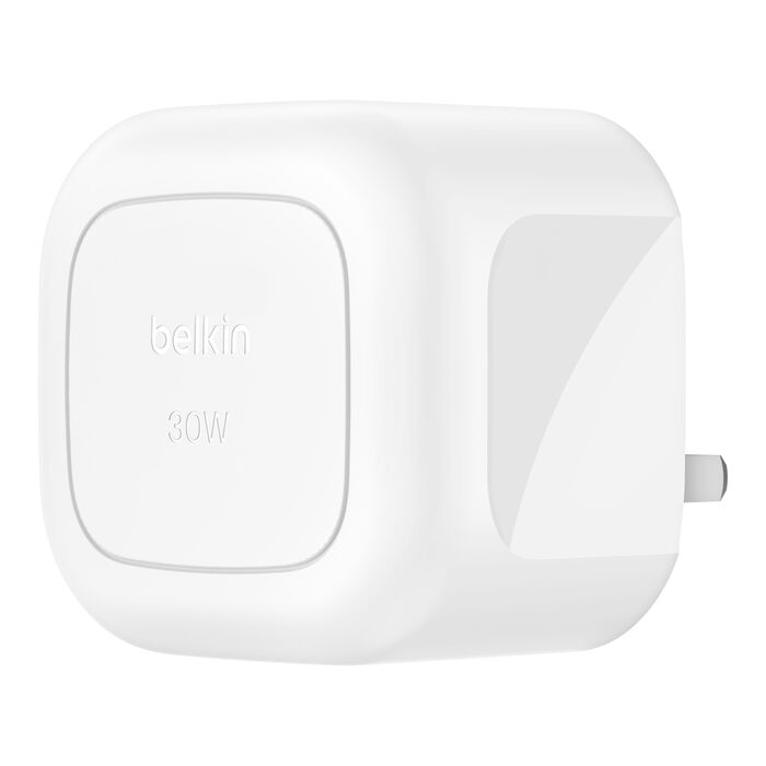 BELKIN BOOSTCHARGE COMPACT USB C 20W WALL CHARGER WITH USB C TO USB C CABLE WHITE WCA009MY1MWH thumbnail 2