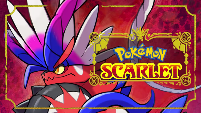 NINTENDO SWITCH POKEMON SCARLET GAME CD thumbnail 8