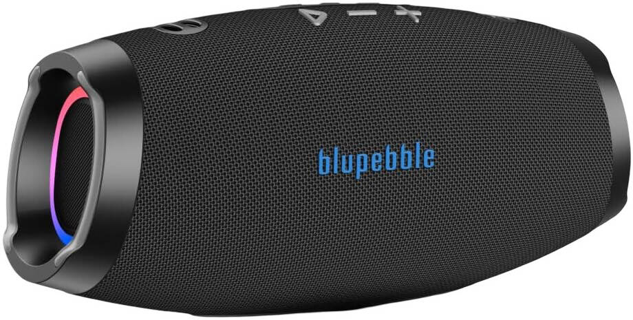 BLUPEBBLE THUNDERSPARK PORTABLE WIRELESS SPEAKER BLACK BP-TNDRSPRK-BK thumbnail 2