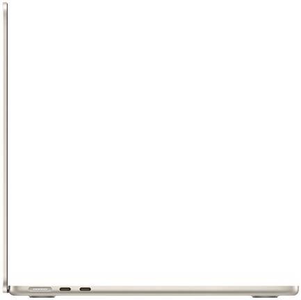 Apple MacBook Air 13-inch with M3 Chip - 8-Core CPU, 10-Core GPU, 8GB RAM, 512GB SSD, Starlight (ARB MRXU3) thumbnail 5