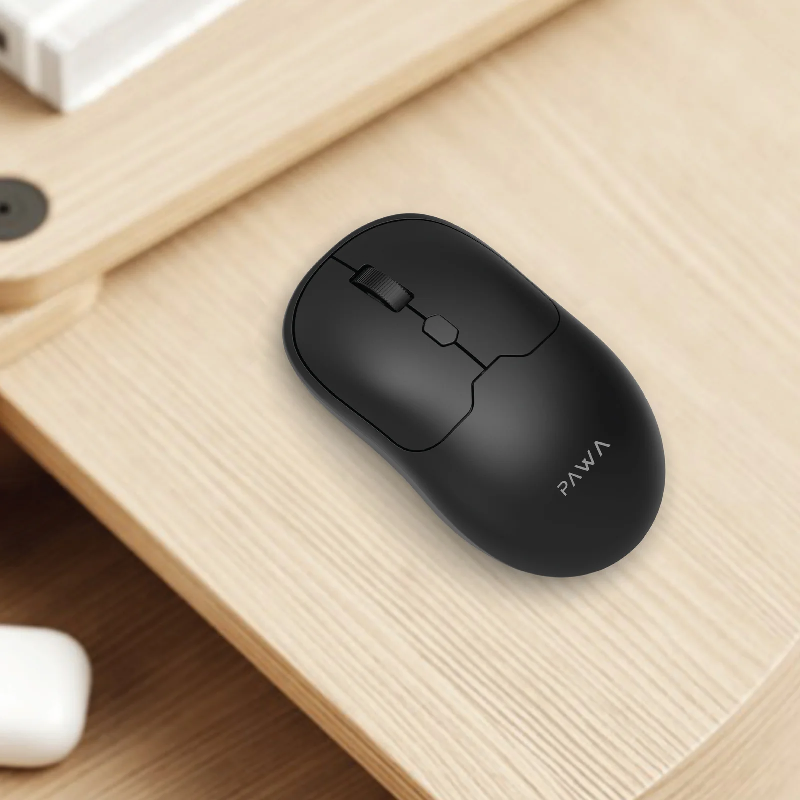 PAWA DUAL MODE WIRELESS MOUSE WITH 1600 DPI BLACK PW-CABTMK16-BK thumbnail 4