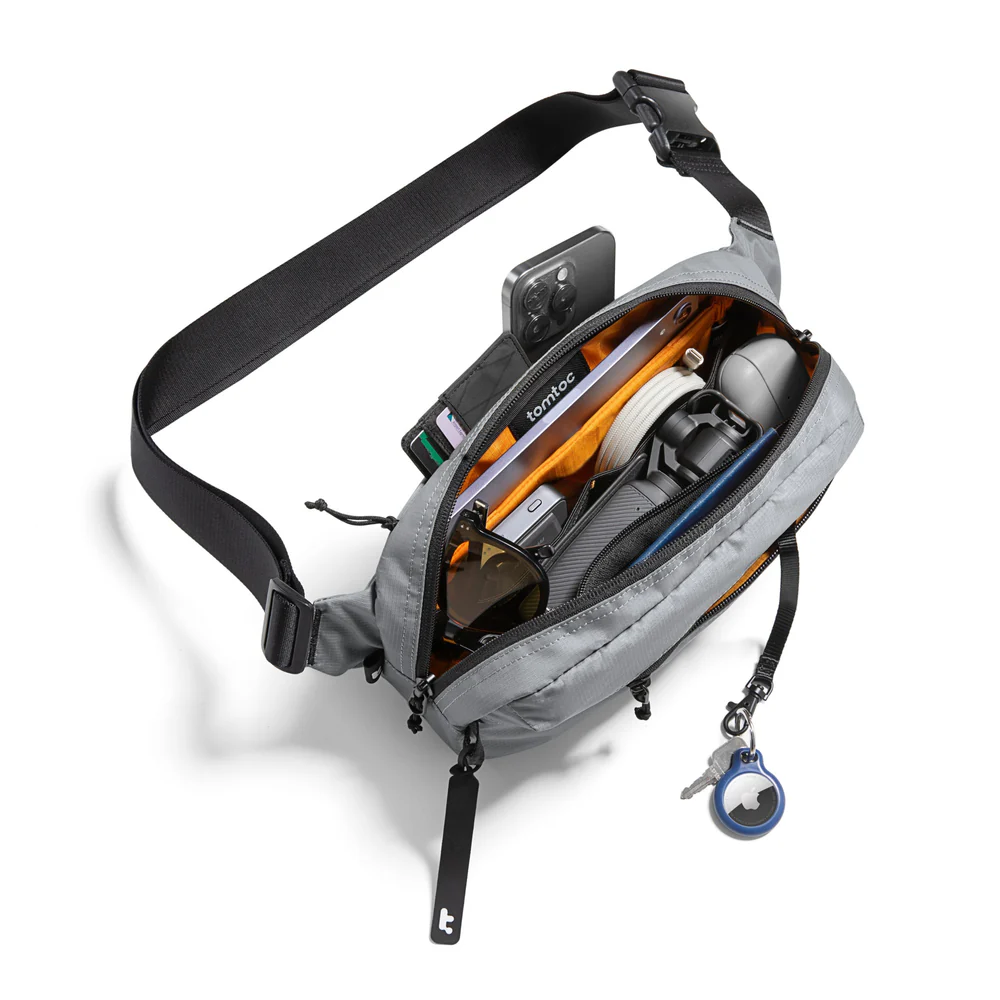 Tomtoc Aviator T33 Chest Bag – Compact and Versatile for Everyday Essentials thumbnail 5