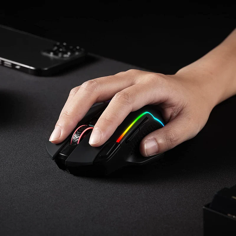 REDRAGON TAIPAN PRO WIRED/WIRELESS GAMING MOUSE M810RGB-PRO thumbnail 9