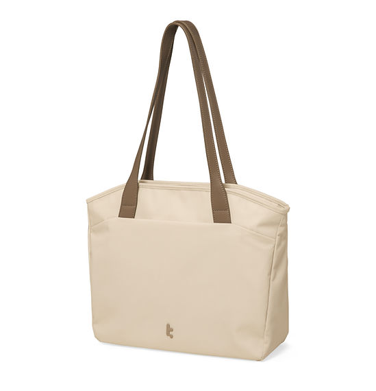TOMTOC VERSATILE T23 LAPTOP TOTE BAG KHAKI T23S1K1 thumbnail 2