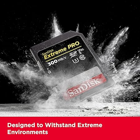 SANDISK EXTREME PRO SDXC UHS-II CARD 256GB 300MB/S 4K SDSDXDK-256G-GN4IN thumbnail 6