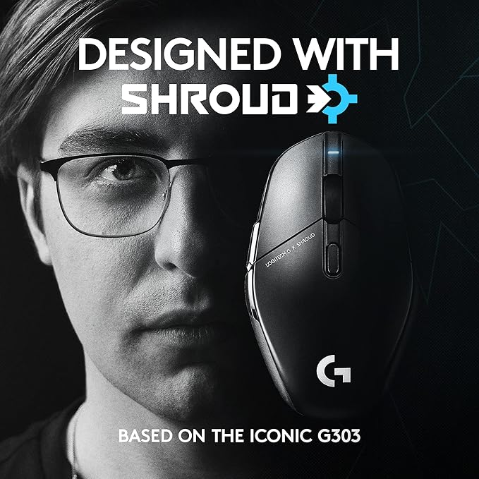 LOGITECH SHROUD EDITION GAMING MOUSE G303 thumbnail 2