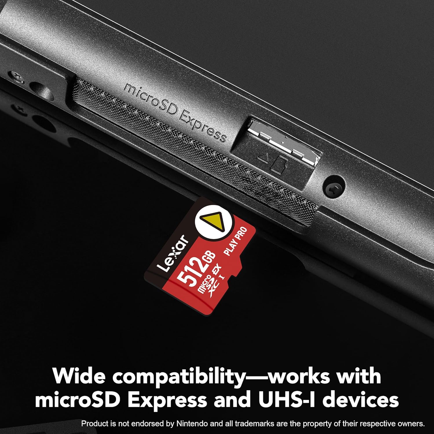 LEXAR PLAY PRO MICROSDXC EXPRESS CARD 512GB 900MB/S LMSXPS0512G-BNNNG thumbnail 4