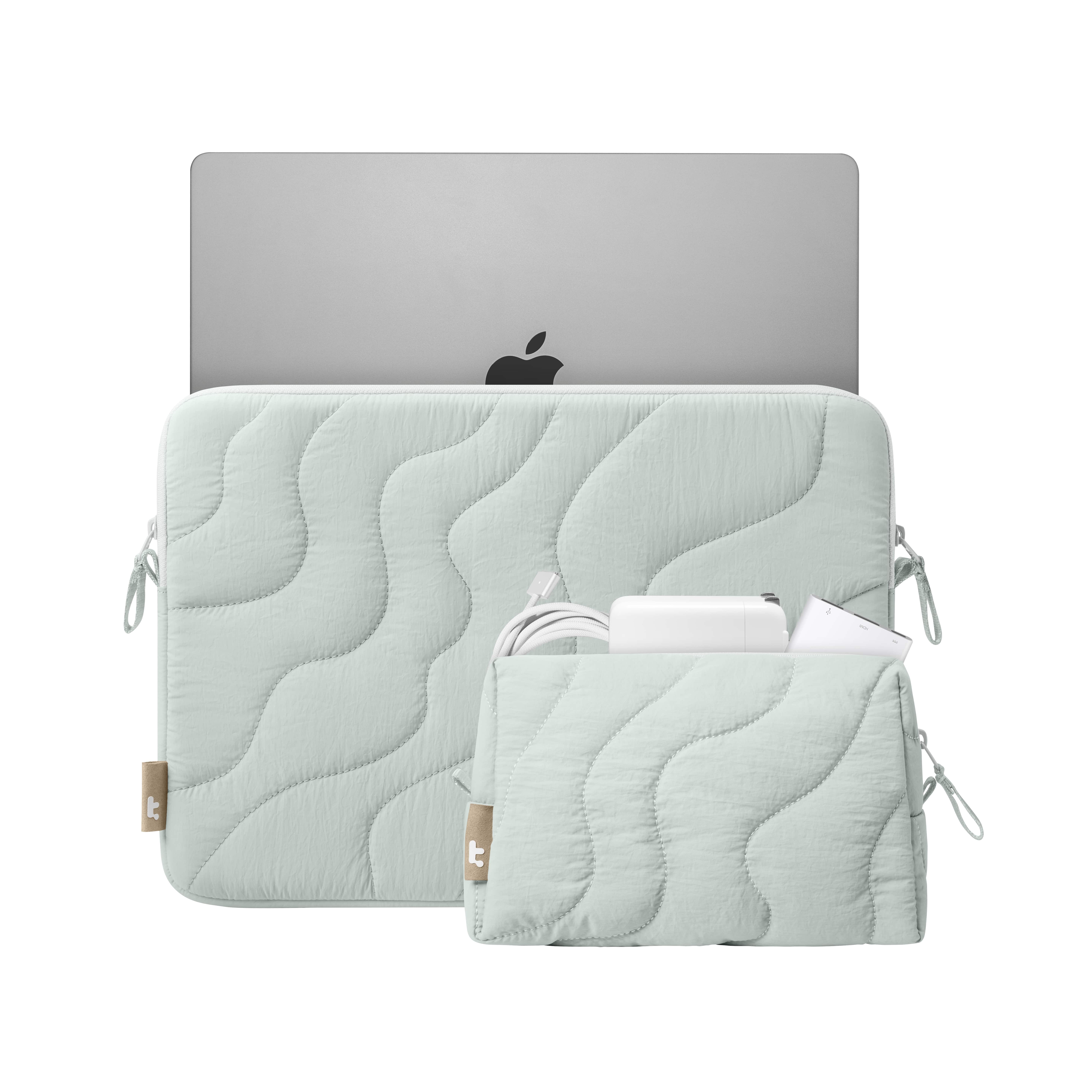 TOMTOC TERRA A27 14 INCH PUFFY LAPTOP SLEEVE KIT LAKESHORE A27D2TV thumbnail 4