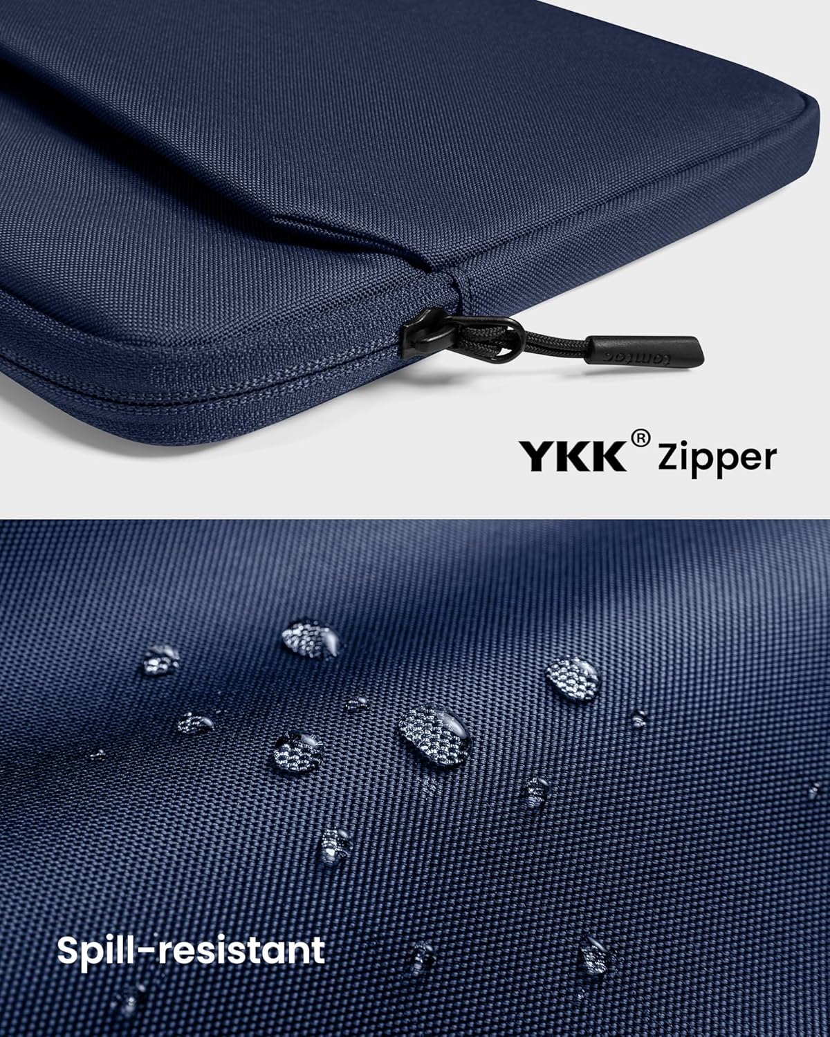 TOMTOC LIGHT A18 14 INCH LAPTOP SLEEVE NAVY BLUE A18D2B2 thumbnail 5