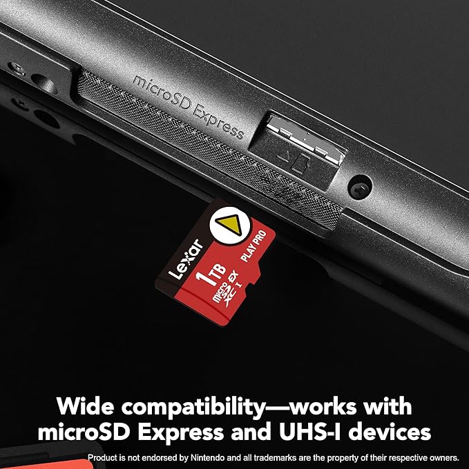 LEXAR PLAY PRO MICROSDXC™ EXPRESS CARD 1TB 900MB/S LMSXPS0001T-BNNNG thumbnail 5