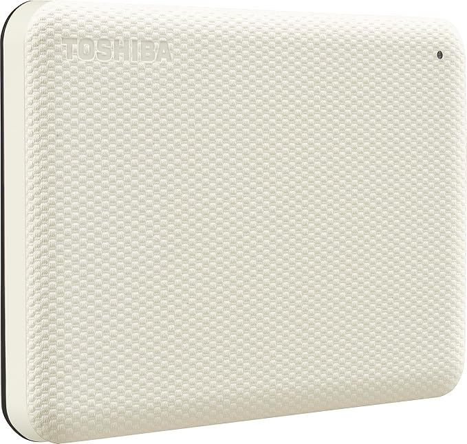 TOSHIBA CANVIO ADVANCE 4 TB 2.5 INCH EXTERNAL HARD DRIVE WHITE HDTCA40EW3CA thumbnail 3