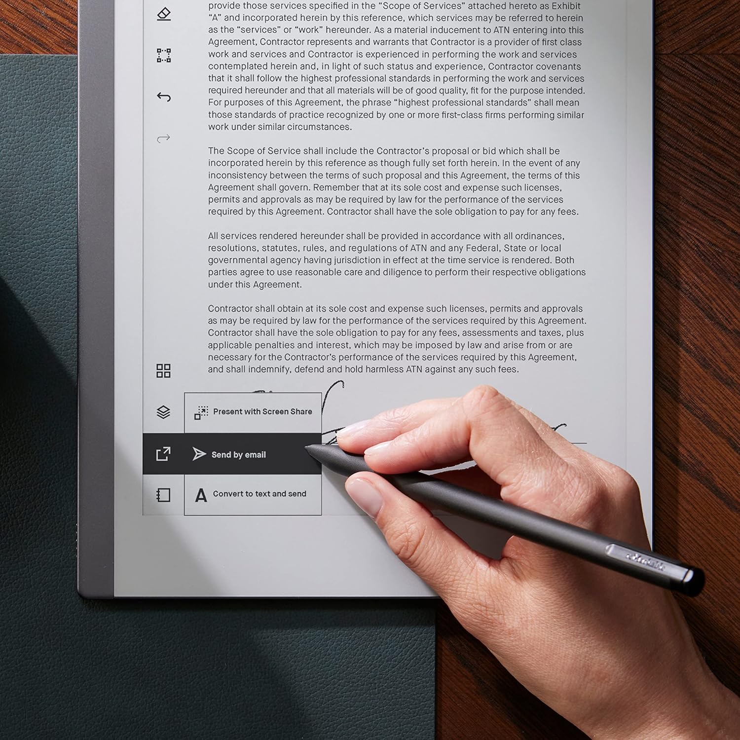 REMARKABLE ESSENTIALS 2 BUNDLE PAPER TABLET WITH MARKER PLUS AND BLACK LEATHER FOLIO CASE RM110 thumbnail 9