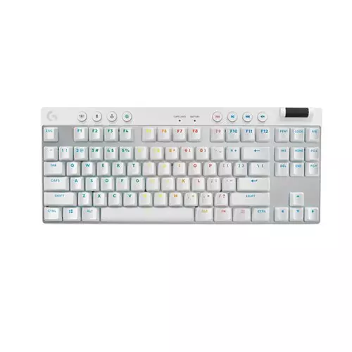 LOGITECH PRO X TKL LIGHTSPEED GAMING KEYBOARD WHITE 920-012148