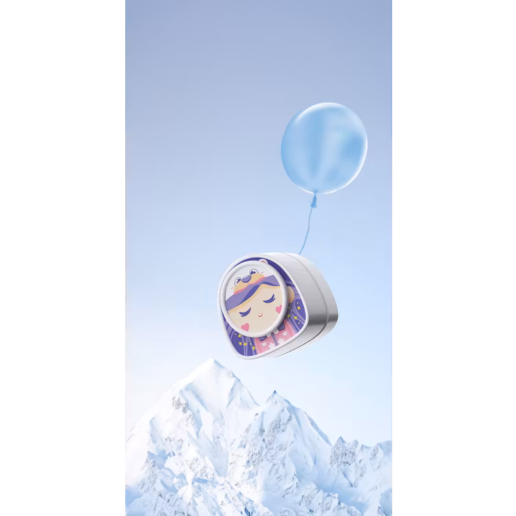 PORODO LIFESTYLE KIDS PORTABLE NECK FAN PURPLE PD-LSHFAN-PU thumbnail 7