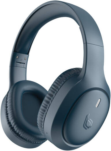 BLUPEBBLE OVER EAR FOLDABLE DIGITAL HYBRID NOISE CANCELLING HEADPHONES C85 BLUE BP-PAC85-BL thumbnail 2