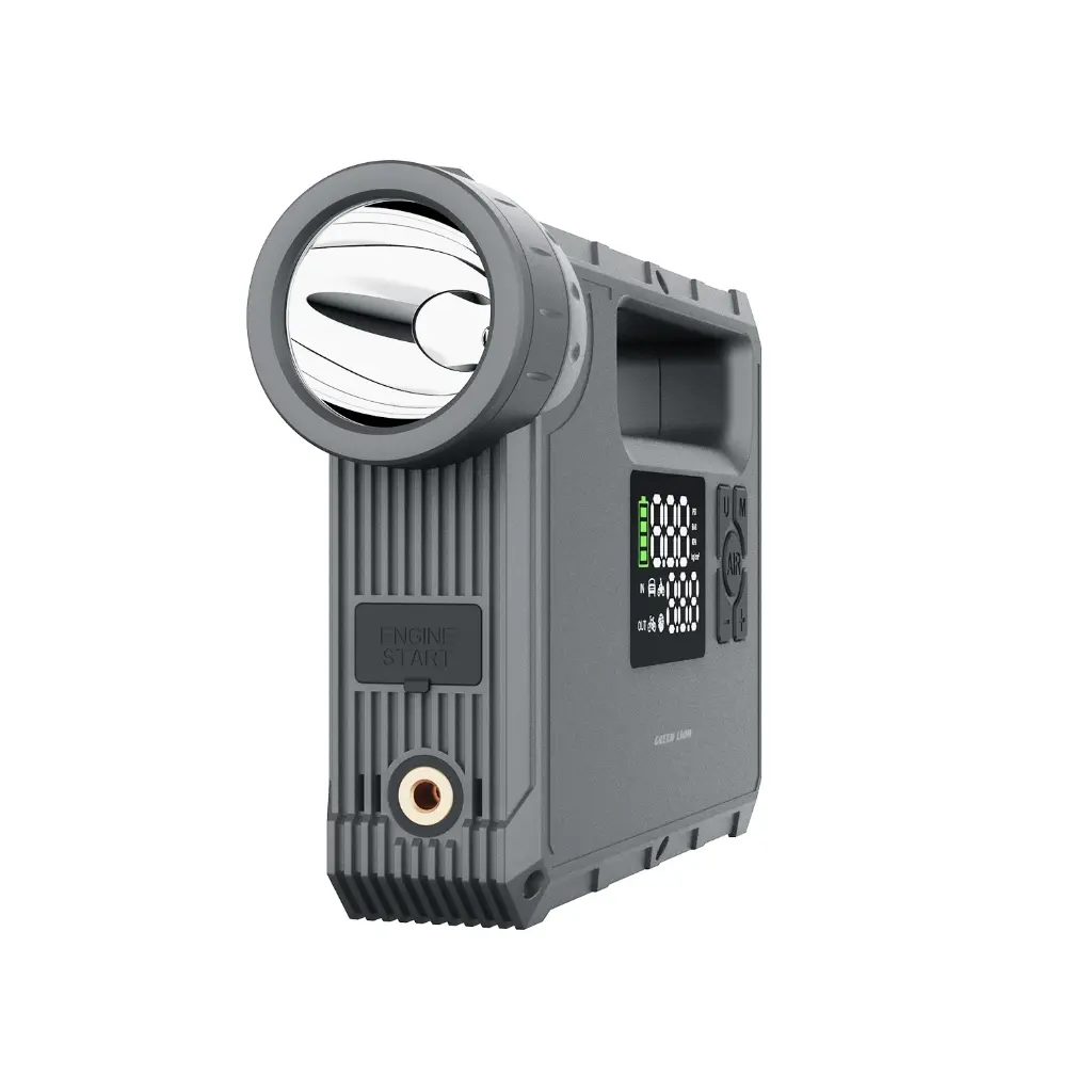 GREEN LION JUMP STARTER JX-84 4L GASOLINE 3L DIESEL ENGINES 16000MAH GREY GNJUMSTJX84GY thumbnail 3