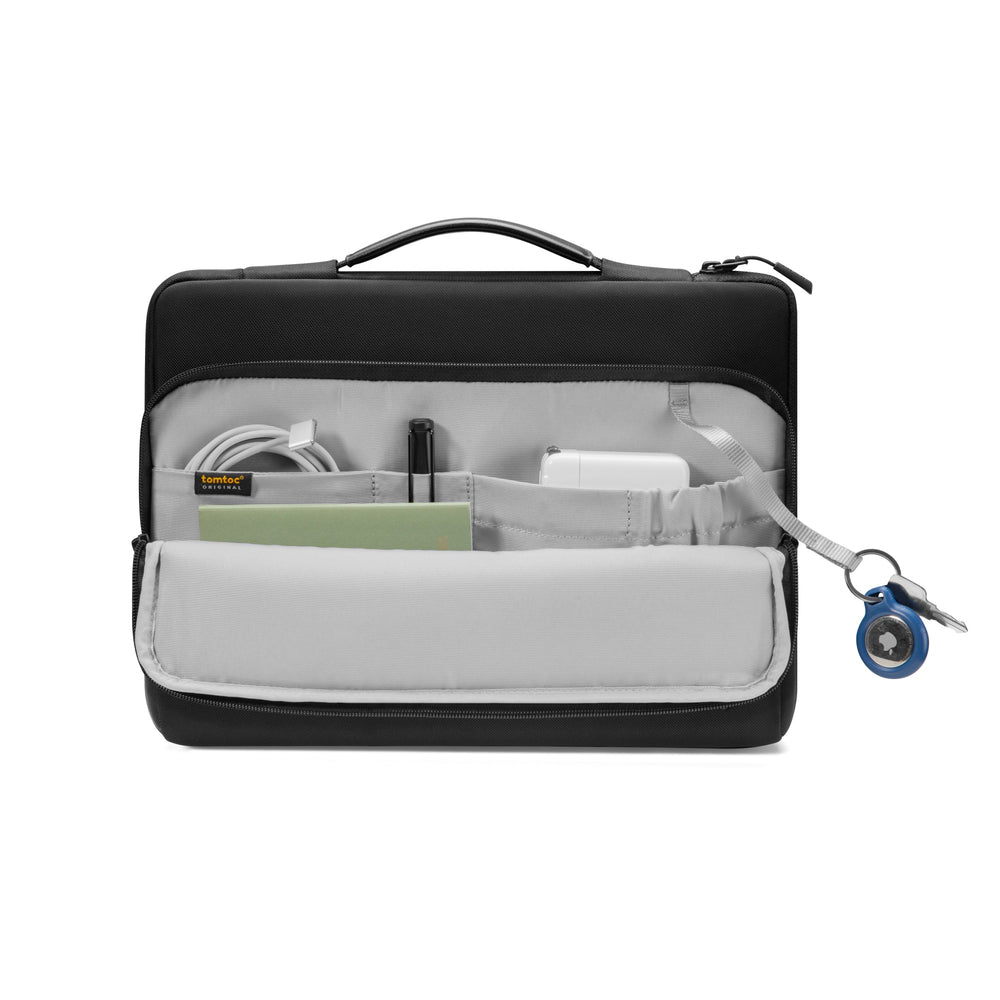 TOMTOC DEFENDER A14 16 INCH PREMIUM LAPTOP BRIEF CASE BLACK A14F2D3 thumbnail 8