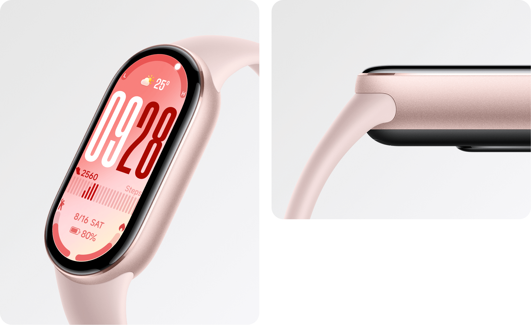XIAOMI SMART BAND 10 MYSTIC ROSE thumbnail 4