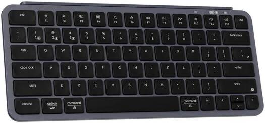 KEYCHRON B1 PRO ULTRA SLIM 2.4G WIRELESS KEYBOARD SPACE GREY ARABIC B1P-K1-AR thumbnail 3