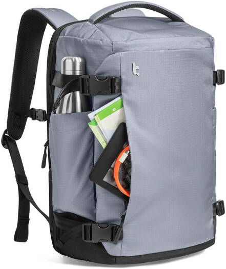 TOMTOC NAVIGATOR T66 16 INCH/28L TRAVEL LAPTOP BACKPACK LIGHT GRAY T66S1G2 thumbnail 2