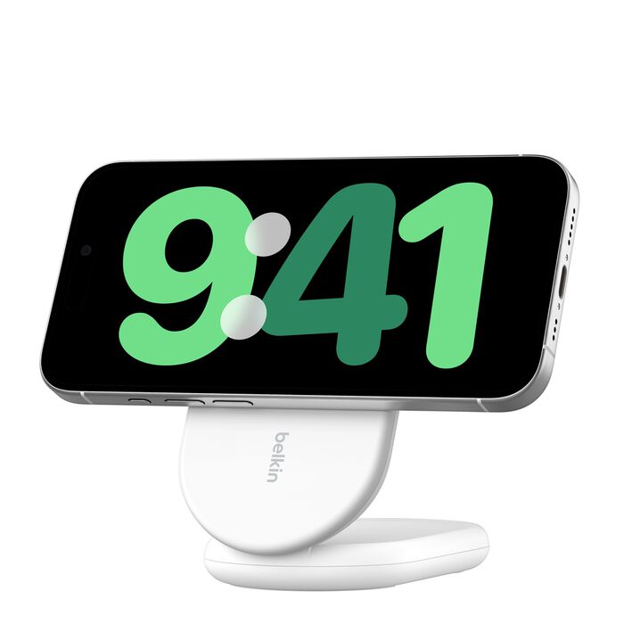 BELKIN BOOST CHARGE 15W MAGNETIC FOLDABLE CHARGER WHITE WIB007MYWH thumbnail 6