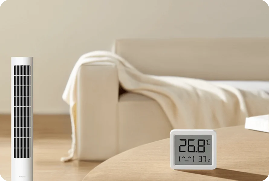 XIAOMI MI TEMPERATURE AND HUMIDITY MONITOR 3 MINI WHITE thumbnail 6