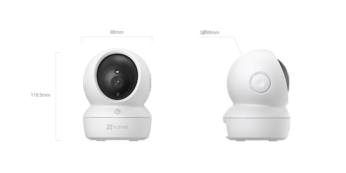 EZVIZ H6 Pro Smart Home Camera - 2K+ Resolution, AI Detection, Night Vision thumbnail 4