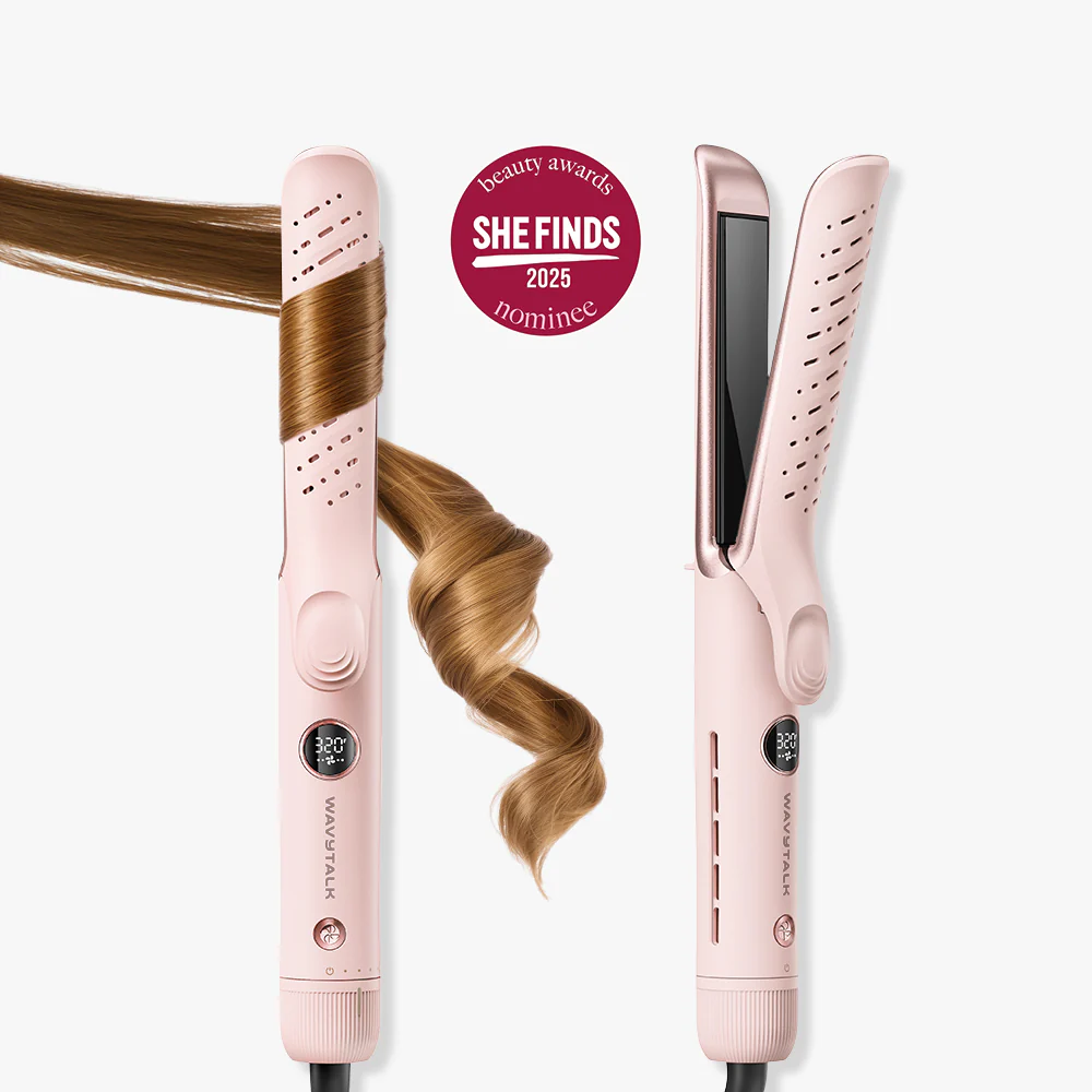 WAVYTALK WHIRLWIND PRO AIRFLOW HAIR STYLER AND STRAIGHTENER PINK A12 thumbnail 2