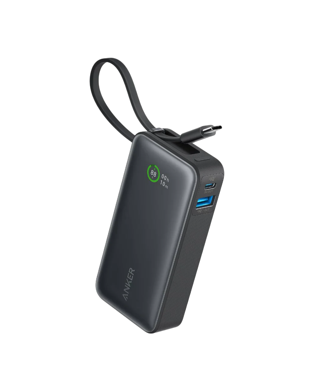 ANKER POWERCORE 30W 10000mAh NANO POWERBANK BLACK A1259H11