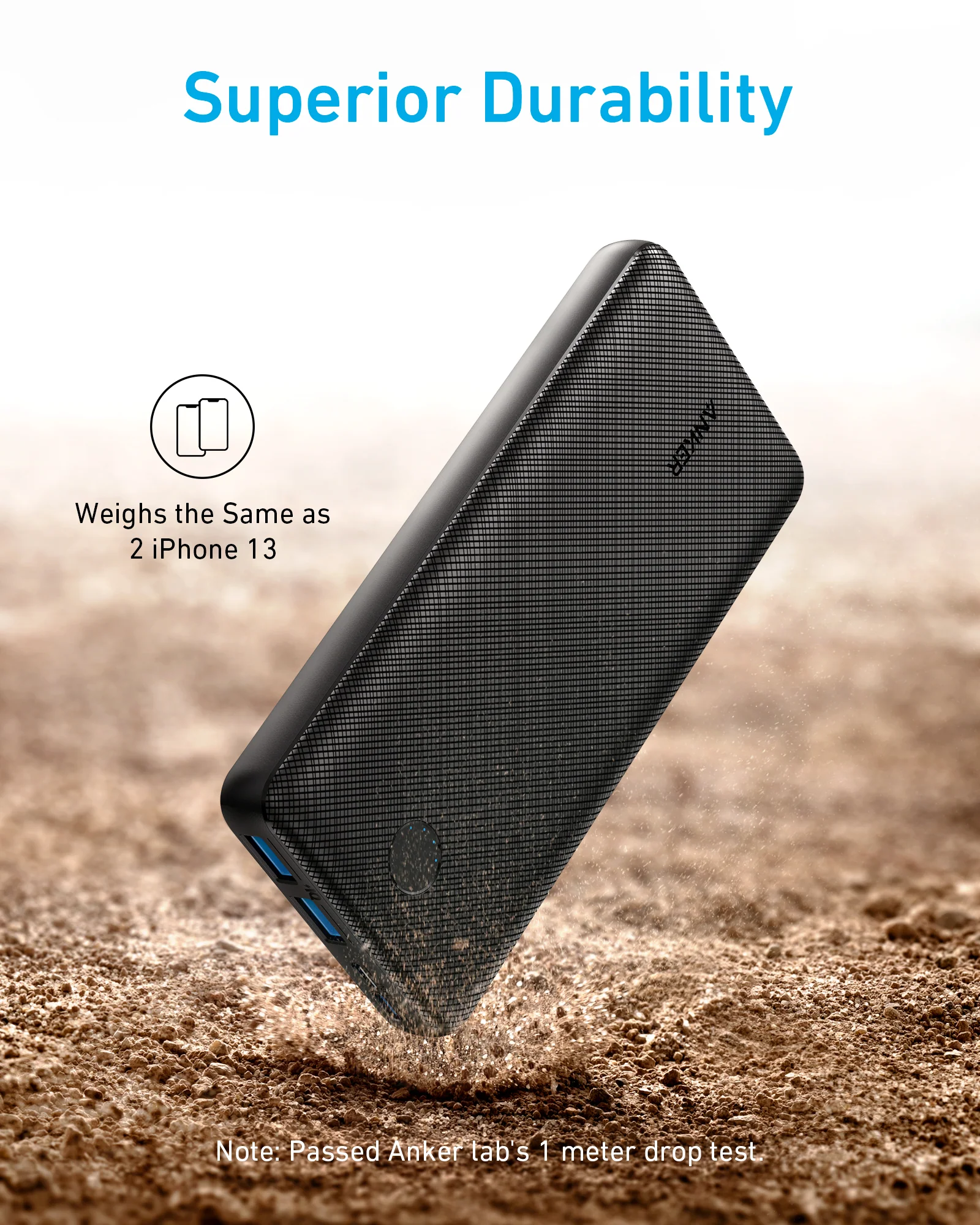 ANKER POWERCORE ESSENTIAL 20000 MAH POWERBANK BLACK A1268H13 thumbnail 7