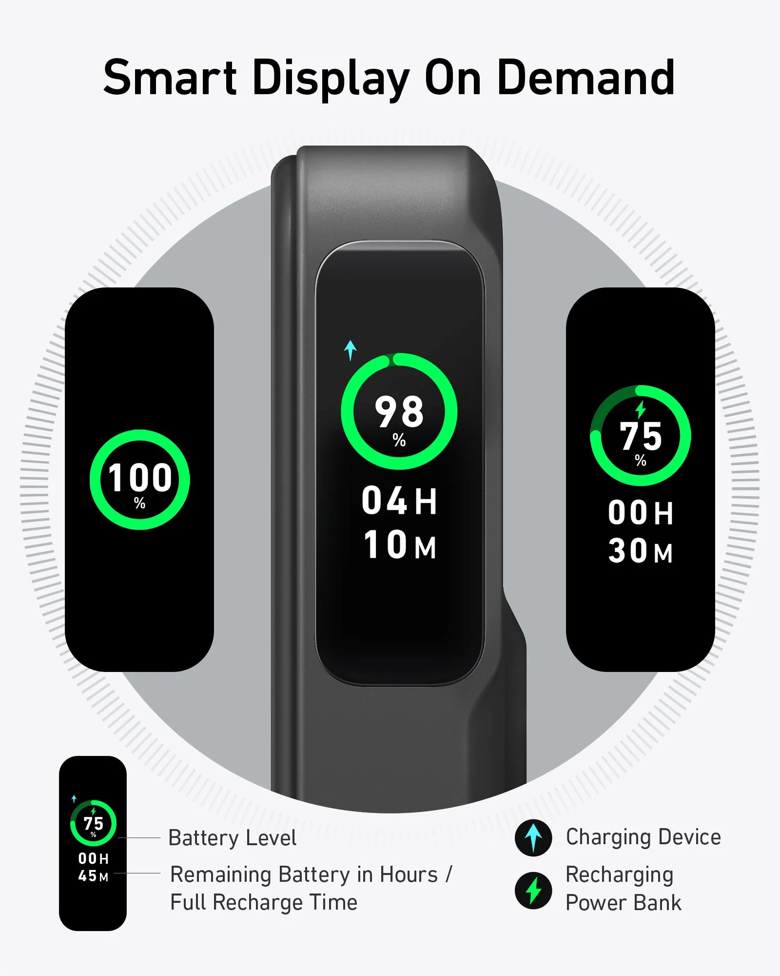 ANKER MAGGO POWERBANK 10000MAH 7.5W STAND BLACK A1652H11 thumbnail 4