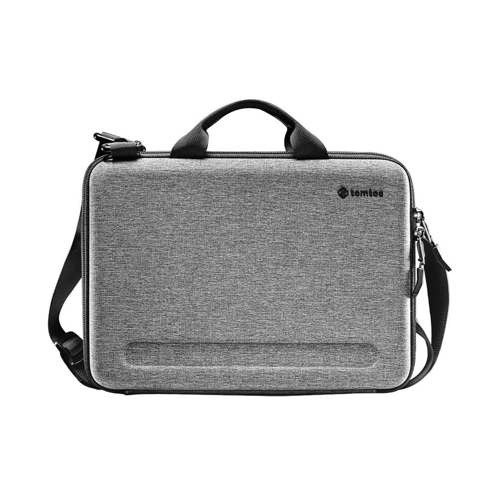 Tomtoc FancyCase A25 Laptop Shoulder Bag – Gray – Stylish and Practical Protection thumbnail 7