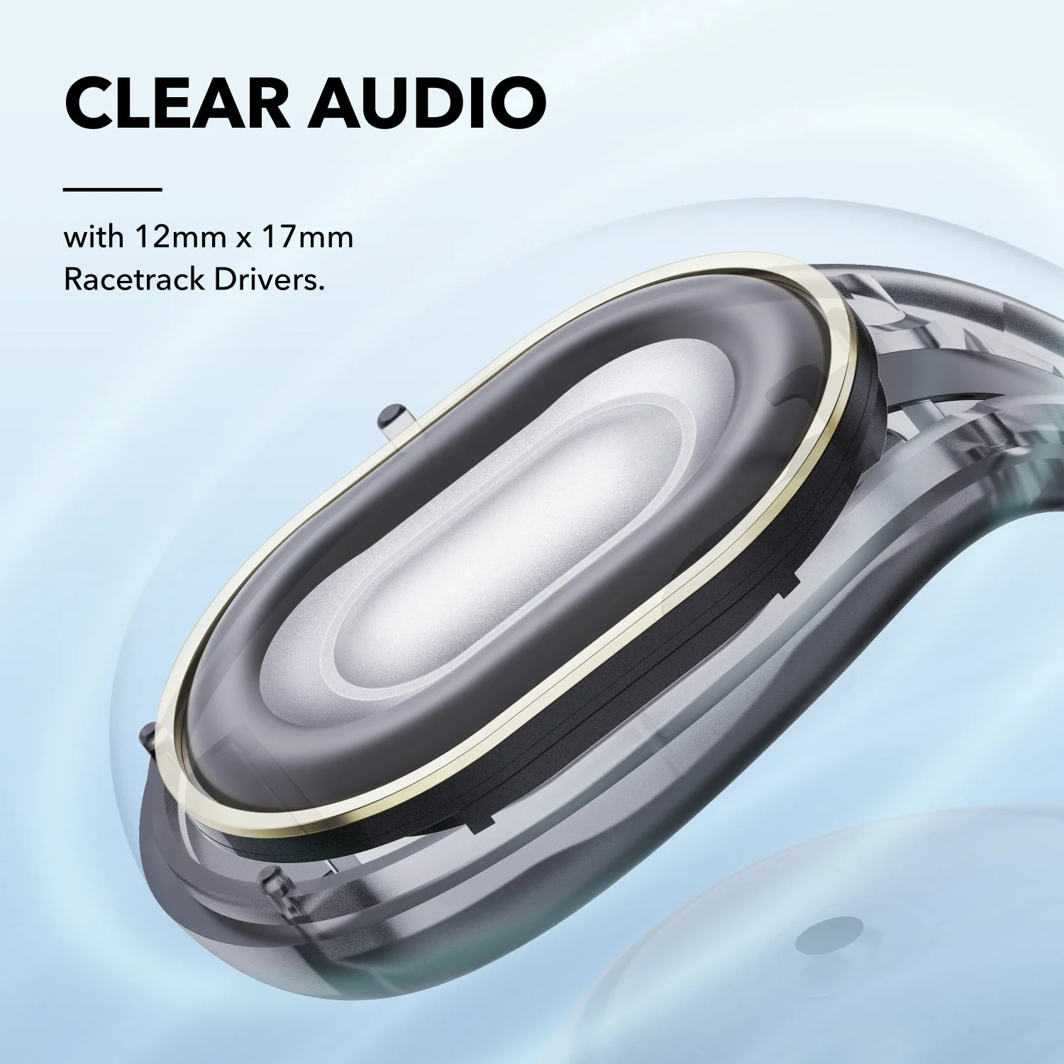 Soundcore C30i Open-Ear Clip Earbuds - Secure Fit, Comfortable Design, Clear Sound thumbnail 4