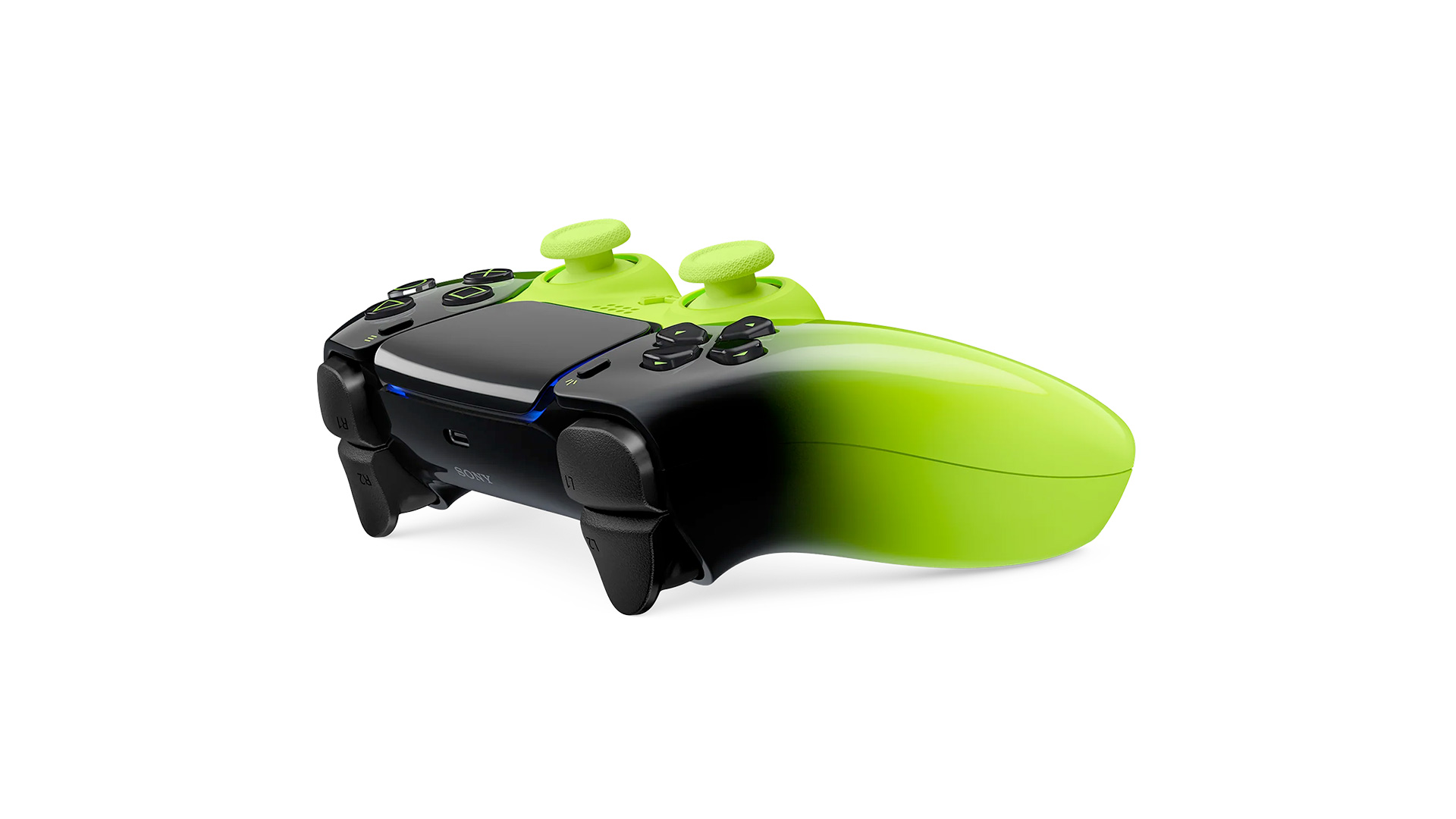 SONY PS5 WIRELES CONTROLLER DUAL SENSE REMIX GREEN thumbnail 3