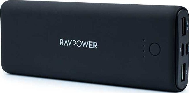 RAVPOWER 20100MAH PD+QC 30W 3PORT POWER BANK BLACKRP-PB191