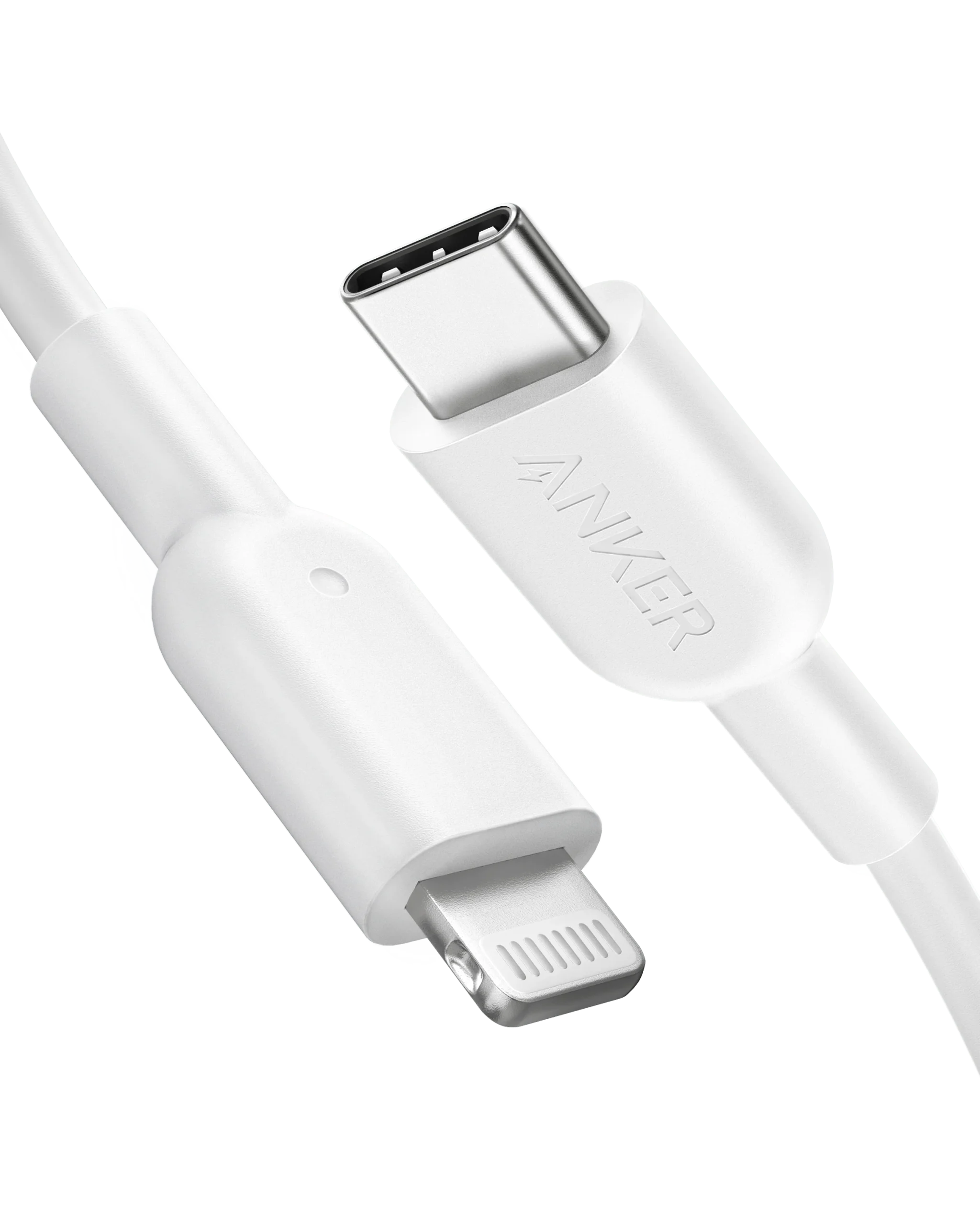 ANKER POWERLINE II LIGHTNING CONNECTOR 10FT WHITE