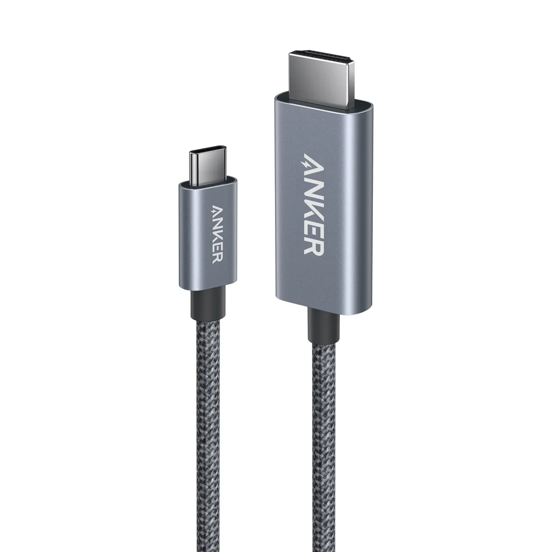 ANKER NANO USB-C TO HDMI BRAIDED CABLE 6FT BLACK A87E0H12