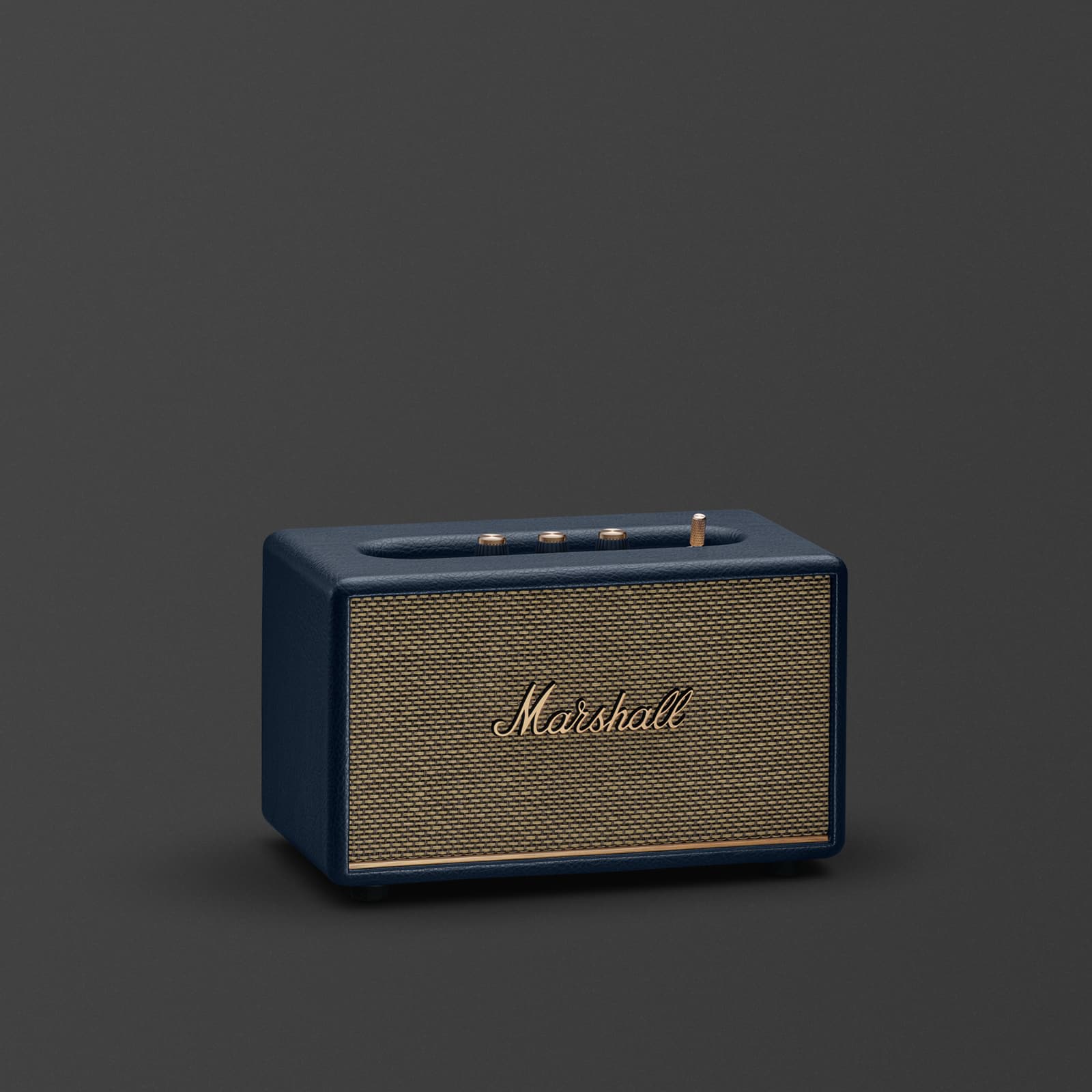 MARSHALL ACTON III HOME BLUETOOTH SPEAKER MIDNIGHT BLUE 1008130 thumbnail 4