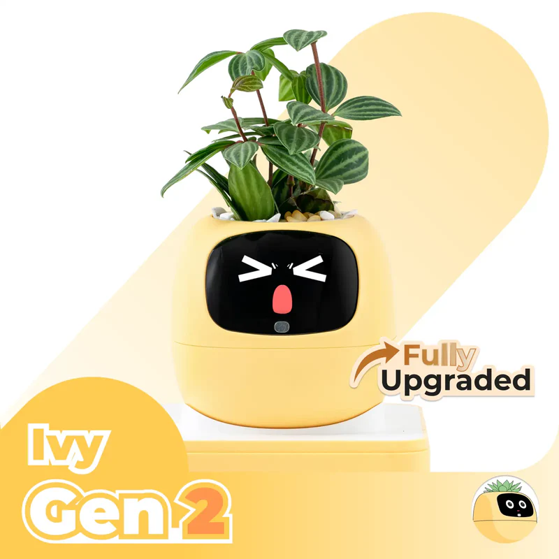 PLANTSIO IVY GEN 2 SMART PLANTER YELLOW thumbnail 6
