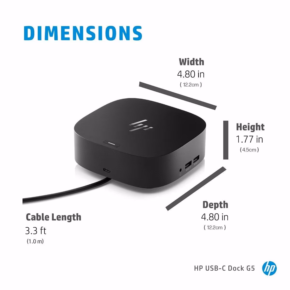 HP USB-C G5 DOCK 5YK05AV thumbnail 7