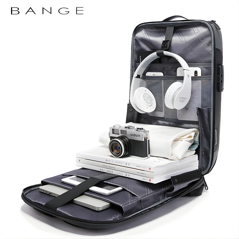 BANGE BACKPACK GRAY BG-7216 PLUS thumbnail 3