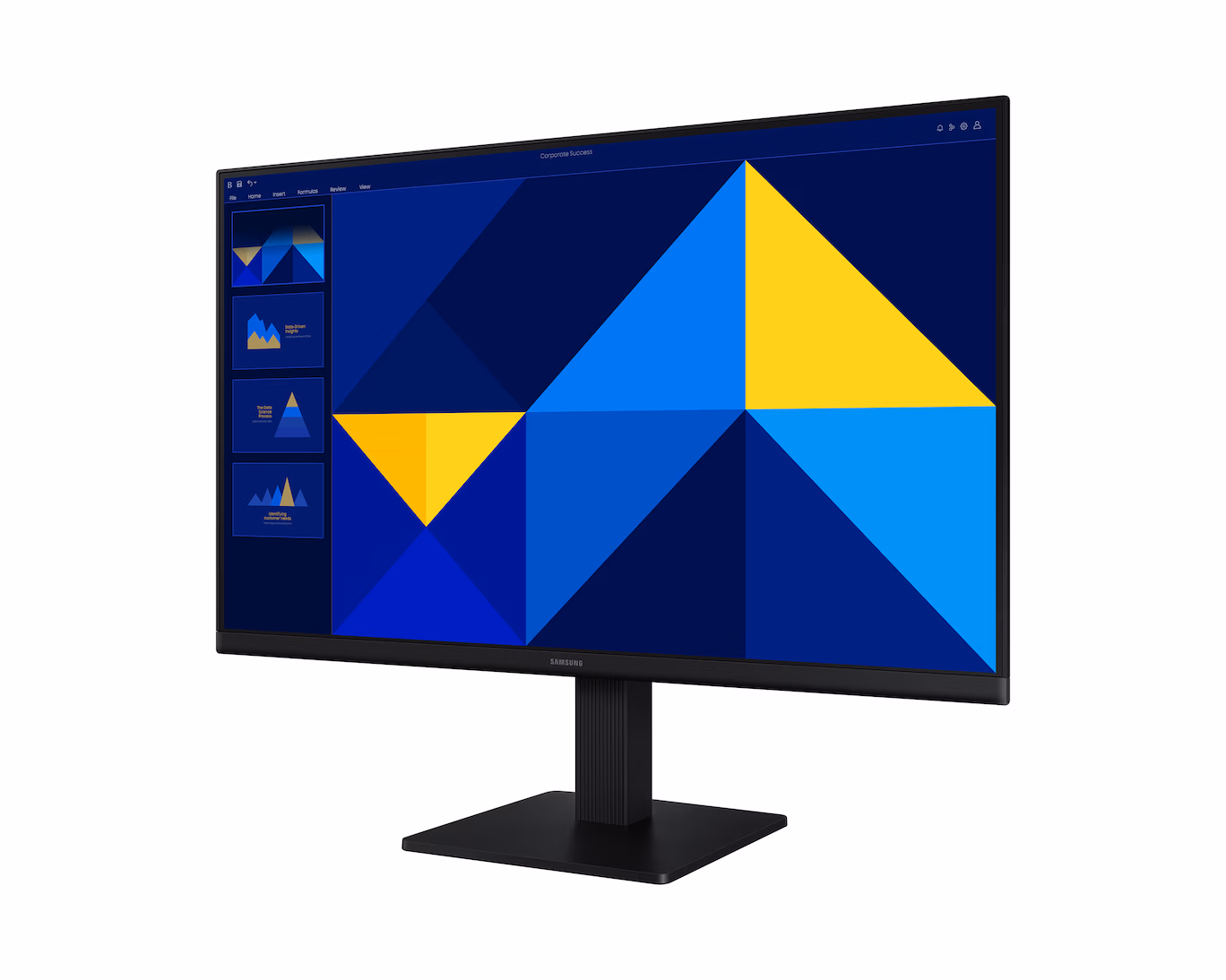 SAMSUNG ESSENTIAL S3 24 INCH FULL HD IPS FLAT MONITOR LS24D300GAMXUE thumbnail 3