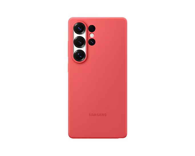SAMSUNG GALAXY S25 ULTRA SILICONE CASE RED EF-PS938CREGWW