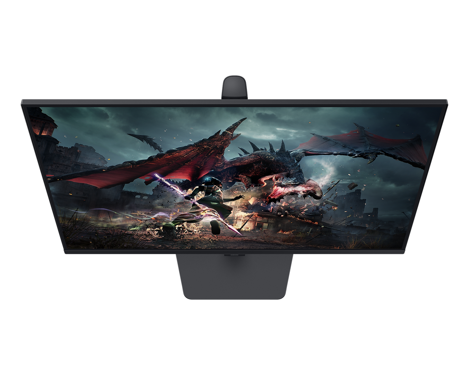 Samsung Odyssey G5 32" Flat Gaming Monitor - LS32DG502EM, 180Hz, QHD, HDR10 thumbnail 3